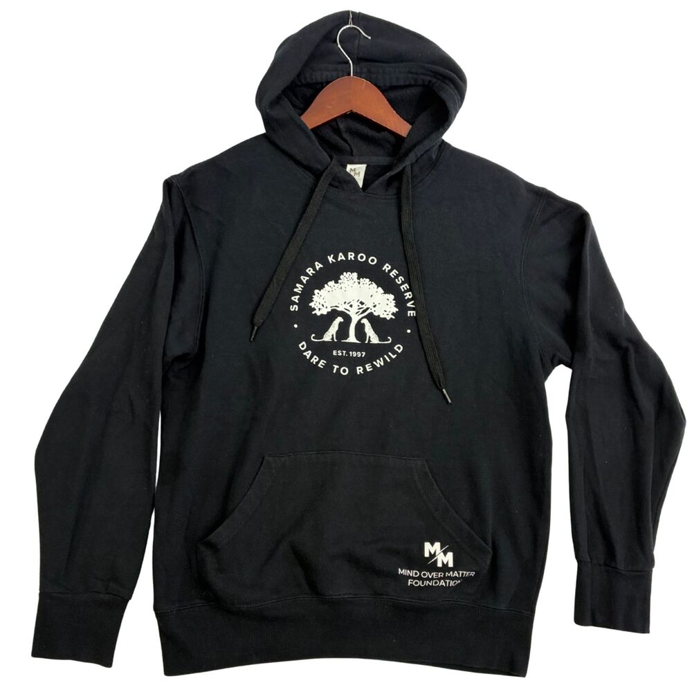 Samara Karoo Reserve Hoodie Mens M Black Pullover Dare To Rewild South Africa